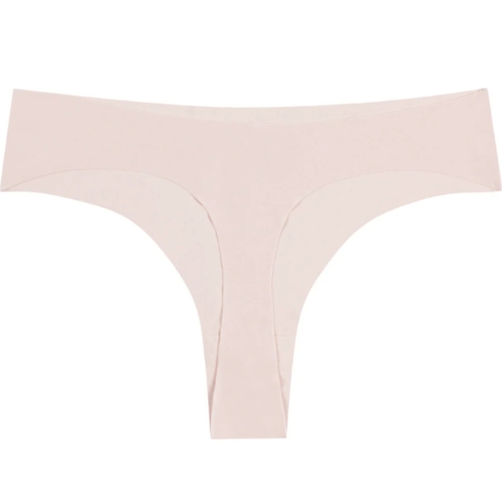 NWT Uwila Warrior Soft Seamless Embroidered Thong - Rose quartz - Picture 2 of 8